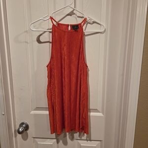 New Worthington Vibrant Red Textured Top XL